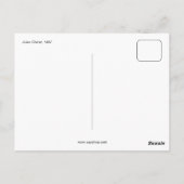 ヴィンテージエポックフランスのポスタープリンタCheret ポストカード (裏面)