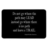 ヴィンテージエマーソ感動的ンリーダーシップ引用文 マグネット (横)