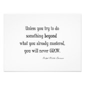 ヴィンテージエメ感動的ルソン成長優先引用文 フォトプリント (正面)