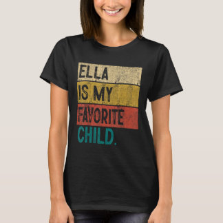 ヴィンテージエラは私のお気に入りの子供のおもしろいエラの贈り物 Tシャツ