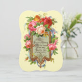 ヴィンテージエラビクトリアンーバラホリデーカード シーズンカード (スタンド正面)