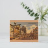 ヴィンテージエリザベスニュージャージー旅行ポストカード ポストカード (スタンド正面)