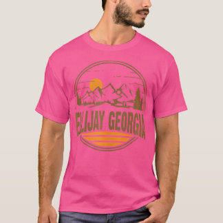 ヴィンテージエリジェイジョージア山ハイキングお土産P Tシャツ