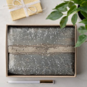 ヴィンテージエルク風光明媚なデカ素朴ップ 薄葉紙 (ギフト)