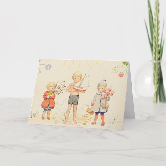 ヴィンテージエルサベスコウシーズンズアンドチルドレン カード (正面)