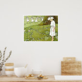 ヴィンテージエルサベスコウフェアリーリングや輪 ポスター (キッチン)