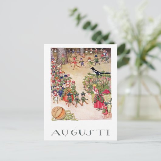 ヴィンテージエルサベスコウ威厳があるハガキ ポストカード (スタンド正面)