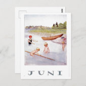 ヴィンテージエルサベスコウ6月はがき ポストカード (正面/裏面)