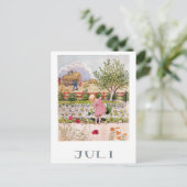 ヴィンテージエルサベスコウ6月はがき ポストカード (スタンド正面)