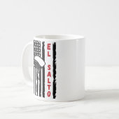 ヴィンテージエルサルトメキシコスカイダイビングパラシュート コーヒーマグカップ (正面左)