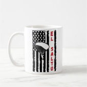 ヴィンテージエルサルトメキシコスカイダイビングパラシュート コーヒーマグカップ (左)