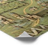 ヴィンテージエルサレムイラストレーションポスター ポスター (角)