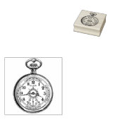 ヴィンテージエルジンオールドウォッチスタンプ ラバースタンプ (押印)