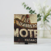 ヴィンテージエルソンブレロモーテルサイン ポストカード (スタンド正面)