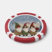 ヴィンテージエルフ "Joy To All" ポーカー チップ (シングル)