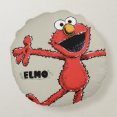 ヴィンテージエルモ ラウンドクッション (裏面)