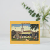 ヴィンテージエルランチョベガスハガキ ポストカード (スタンド正面)