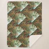 ヴィンテージエルンストハイケルモセズ シェルパブランケット (正面)