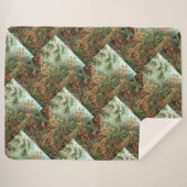 ヴィンテージエルンストハイケルモセズ シェルパブランケット (正面(横))