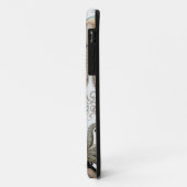 ヴィンテージエルンスト・ヘイケルのイカとタコのポスター Case-Mate iPhoneケース (裏面/左)