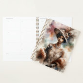 ヴィンテージエレガンスアールデコレディ プランナー手帳 (ディスプレー)