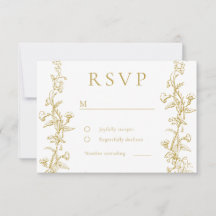 ヴィンテージエレガンスクラシック:金ゴールドフローラ結婚の