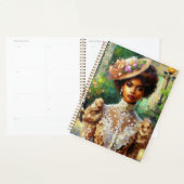 ヴィンテージエレガンスビクトリアンレディ プランナー手帳 (ディスプレー)