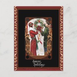 ヴィンテージエレガンスフェスティバルリース愛好家 ポストカード