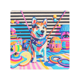 ヴィンテージエレガンスフローラウォール メタルプリント