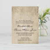 ヴィンテージエレガンスプレーン結婚式招待状 招待状 (スタンド正面)
