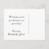 ヴィンテージエレガンスメイソンジャータウィーンザデイトを保存 案内ポストカード (裏面)