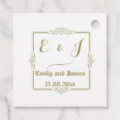 ヴィンテージエレガンスメッセージカード フェイバータグ (裏面)