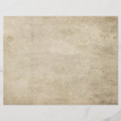 ヴィンテージエレガンス動揺して結婚式 プログラム (裏面)