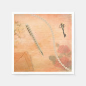 ヴィンテージエレガンス文房具エフエマデクページ スタンダードカクテルナプキン (正面)