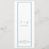 ヴィンテージエレガンス結婚のメニュー メニュー (裏面)