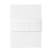 ヴィンテージエレガンス結婚ズベリーバンド 招待状ベリーバンド (裏面例)