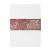 ヴィンテージエレガンス結婚トワール招待状ベリーバンド 招待状ベリーバンド (裏面例)