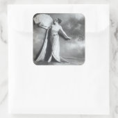 ヴィンテージエレガンス2ステッカー スクエアシール (バッグ)