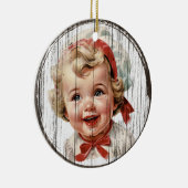 ヴィンテージエレガンス – タイムレスホリデーチャームオーナメント セラミックオーナメント (右)