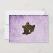 ヴィンテージエレガンス:パープルパーチメント保存日 セーブザデート (裏面)