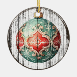 ヴィンテージエレガンス – フェスティバルフィリグリーオーナメント セラミックオーナメント
