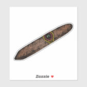 ヴィンテージエレガンス:レトロ葉巻 シール (シート)