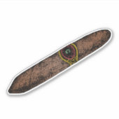 ヴィンテージエレガンス:レトロ葉巻 シール (正面)