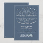 ヴィンテージエレガンス | 結婚式招待状 招待状 (正面/裏面)