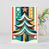 ヴィンテージエレガンス: A Villemot-インスパイアChristmas シーズンカード (スタンド正面)