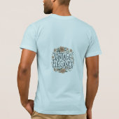 ヴィンテージエレガンスTシャツデザイン Tシャツ (裏面)
