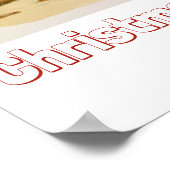 ヴィンテージエレガントおもちゃツリーホースのポスター ポスター (角)