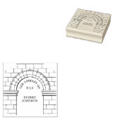 ヴィンテージエレガントのカスタムArchライブラリ ラバースタンプ (押印)