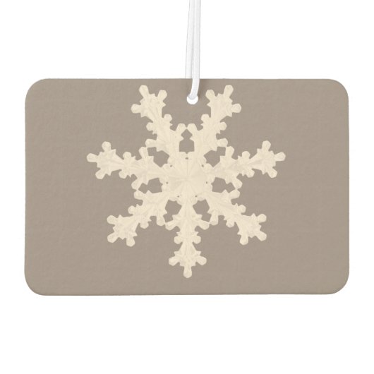 ヴィンテージエレガントの冬ミットンリボンレース雪 カーエアーフレッシュナー (裏面)