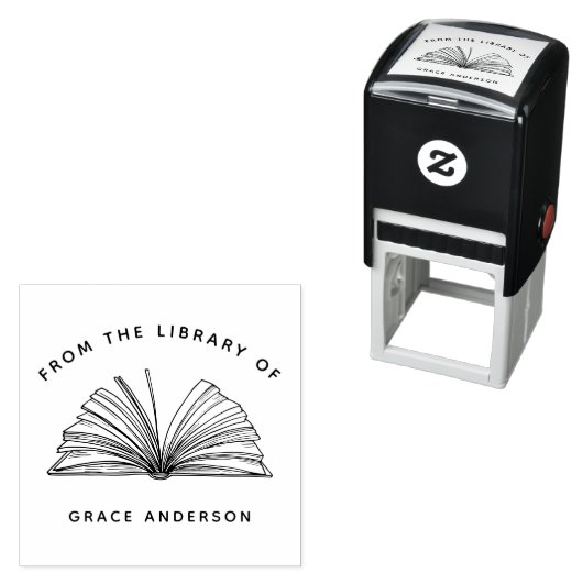 ヴィンテージエレガントの名前をカスタムする セルフインキングスタンプ (インサイチュ)